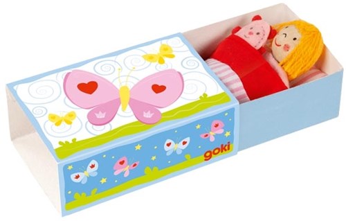 Goki Puppen - Lernspielzeug Gute Nacht Puppe multicolor-2