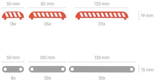 Goki FlexiRoads Spielset Straßenbau - flexibles Straßensystem Spielzeug-2