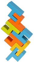 Goki Balancing & stacking game, chairs-2
