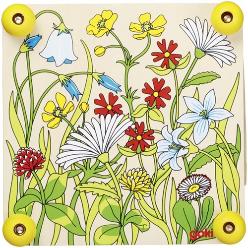 Goki Holz Blumenpresse - Blumen trocknen für Kinder-2