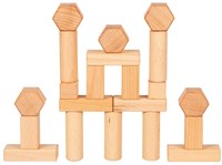 Goki Holz-Bausteine 75-teilig nature - nachhaltiges Spielzeug-2