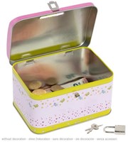 Goki Spardose - Pirat und Prinzessin Metall Kinderspardose-2