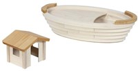 Holztiger Holz Arche Noah - pädagogisches Spielzeug FSC-2