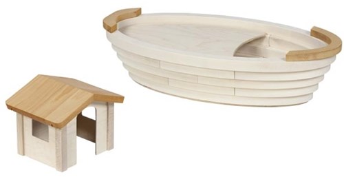 Holztiger Holz Arche Noah - pädagogisches Spielzeug FSC-2