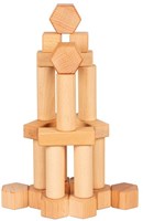 Goki Holz-Bausteine 75-teilig nature - nachhaltiges Spielzeug-3