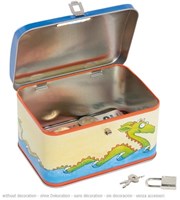 Goki Spardose - Pirat und Prinzessin Metall Kinderspardose-3