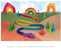 Goki Filzschlange Boa bunt 2 Meter lang Spielzeug für Kinder-3
