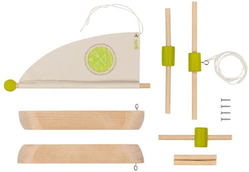 Goki Houten Catamaran Bouwpakket, 11dlg.-2