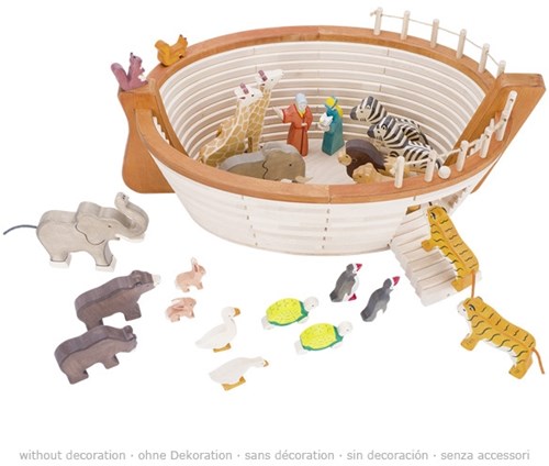 Holztiger 80600 - Arche Noah Spielzeugfigur-3