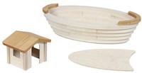 Holztiger Holz Arche Noah - pädagogisches Spielzeug FSC-3