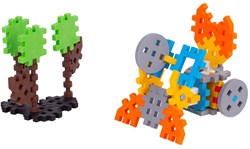 Marioinex Bauset Mini Waffle 140 Stück - farbenfrohes Konstruktionsspielzeug