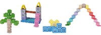 Marioinex Bausteine Mini Waffle Pastell 300 Stück Konstruktionsspielzeug-2