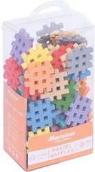 Mini Waffle Pastel - 70 Pcs