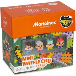 Marioinex Bausteine Mini Waffle Street - 280 Stück - Lernspielzeug