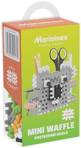 Marioinex Bausteine Mini Waffle Schreibtisch Organizer Koala Multicolor-2