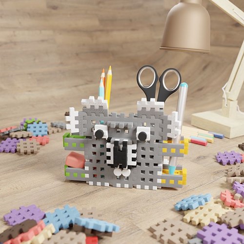 Marioinex Bausteine Mini Waffle Schreibtisch Organizer Koala Multicolor-3