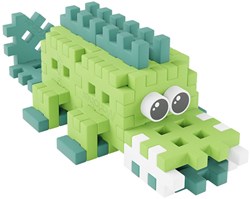 Marioinex Bauset Mini Waffle Pocket Pets Krokodil buntes Spielzeug