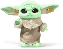 Steiff Kuscheltier Grogu 25 cm grün - weiches Plüschspielzeug