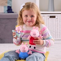 Chillfactor Peppa Pig Kuschelset - Peppa, George und Evie 3er-Pack Spielzeug-2