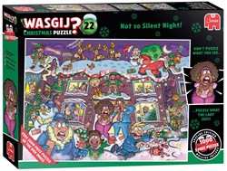 Jumbo Puzzle Weihnachten Wasgij Christmas 22 - Nicht so stille Nacht! 2x1000 Teile