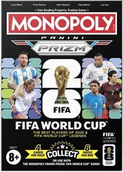 Hasbro FIFA Sammelkarten Boosterbox Monopoly Panini Prizm 2026