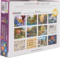Eurographics Puzzle Sonnensystem XXL - 500 XL Teile - Lernspielzeug-3