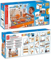 Hape Tüftler Werkbank | Bausatz aus Holz für Erfinder, 79-teilige Werkstatt für Kinder-3