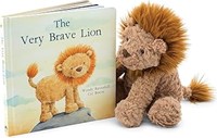 Jellycat Buch Leo, Das tapfere Löwenbuch-3