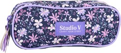 OttoSimon Federmäppchen Flower Bomb lila-blau für Kinder