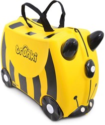Trunki Kinderkoffer - Ride On Koffer Bernard die Biene - Handgepäck 18L Gelb