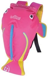 Trunki Paddlepak Wasserdichter Rucksack Medium - Coral der tropische Fisch