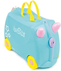 Trunki Kinderkoffer ride-on Einhorn Una - Handgepäck Koffer 18 Liter