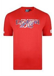 Canterbury T-shirt Weltmeisterschaft 2015 Kinder Rot - 140