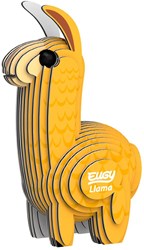 Eugy 3D Modell Wildtier Lama Karton Bausatz 6+ Lernspielzeug