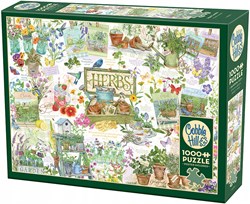 Cobble Hill Puzzle Kräutergarten - 1000 Teile Puzzle Spaß