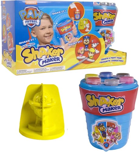 Cilgro Paw Patrol Gipsfiguren Bastelset - Shaker Maker Set