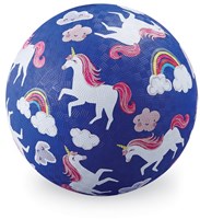 Crocodile Creek Spielball Einhorn 18cm - bunte Kinderball Gummi