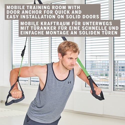 Schildkröt Slingtrainer Fitnessband verstellbar - mobiles Trainingsgerät-2