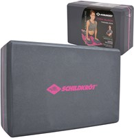 Schildkröt Yoga Block Grau - Fitness Zubehör für Yoga und Pilates