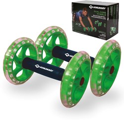 Schildkröt Fitness Dual Roller Core Trainer - Bauchmuskelrad für Zuhause