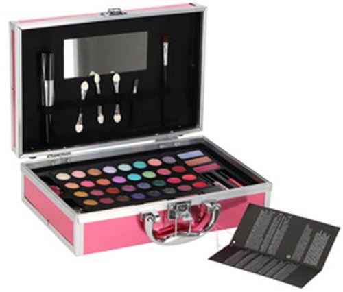 Casuelle Pink Square Make Up Koffer-2