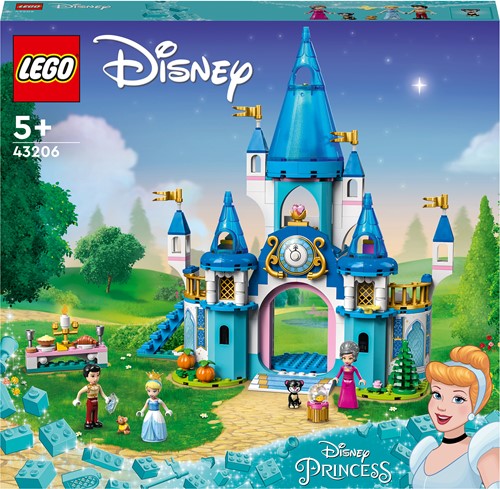 LEGO Disney Princess 43206 Das Schloss von Cinderella und dem hübschen Prinzen