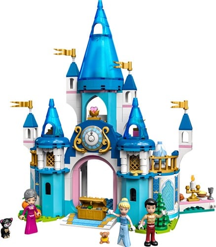 LEGO Disney Princess 43206 Das Schloss von Cinderella und dem hübschen Prinzen-3