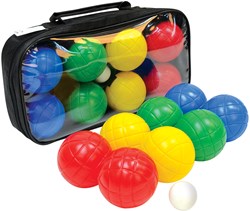 Fun Boccia Set Kunststoffkugeln für Kinder und Erwachsene