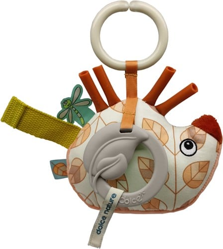 Dolce Toys Spielzeug Erde Aktivitäts-Anhänger - Igel Harry