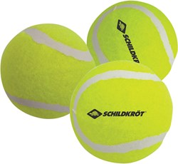 Schildkröt Tennisbälle Set - 3 Stück - ideal für Kinder und Hunde
