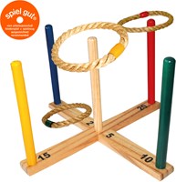 Schildkröt Holz Ringwurfspiel FSC zertifiziertes Gartenspiel