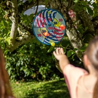 Schildkröt Soft Dart Spielset mit Klettscheibe und Bällen-3