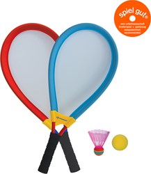Schildkröt Riesenschläger-Set Kinderspiel Tennis Badminton Outdoor