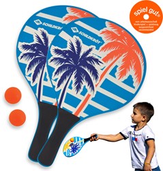 Schildkröt Strandspiel Holz Paddle Set - Beach Tennis Spielzeug